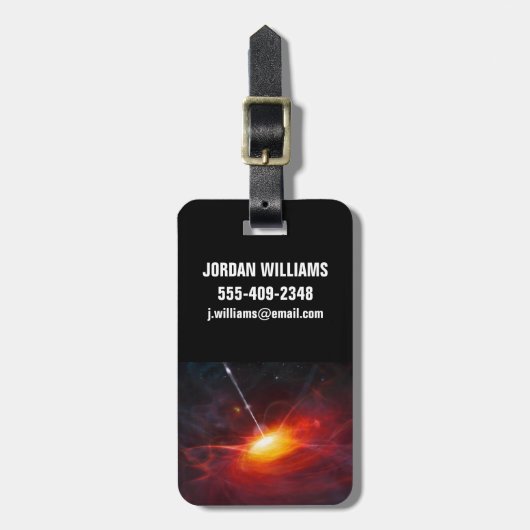 クェーサー。 ラゲッジタグ (正面縦)