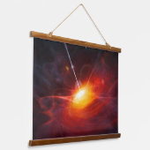 クェーサー。 吊り下げ型タペストリー (傾斜あり)