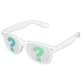 クエスチョンマークサングラス レトロサングラス (アングル)