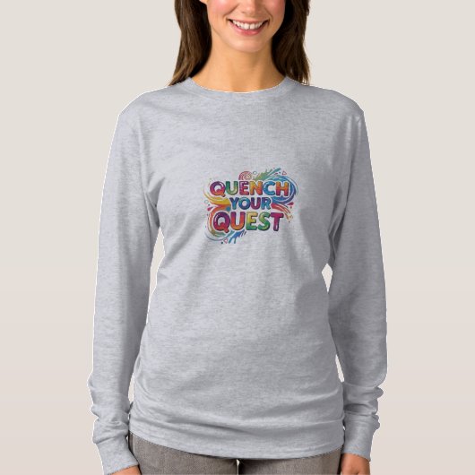 クエストをクエンチ Tシャツ (正面)