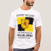 クエストを支援しよう Tシャツ (正面)