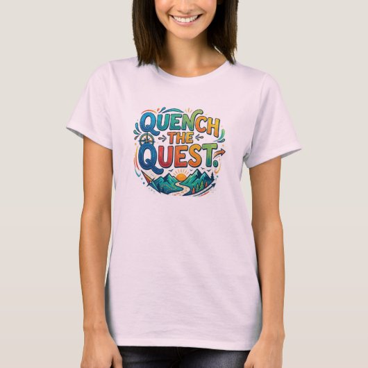 クエストを満たせ Tシャツ (正面)