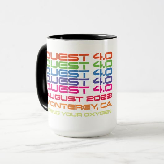 クエストカップ マグカップ (正面左)