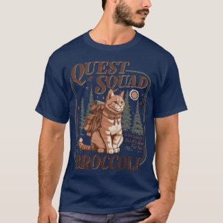 クエスト・スクワッド・ブロッコリー・オニー・ストーム・フォースウィング・ブック・ロー Tシャツ