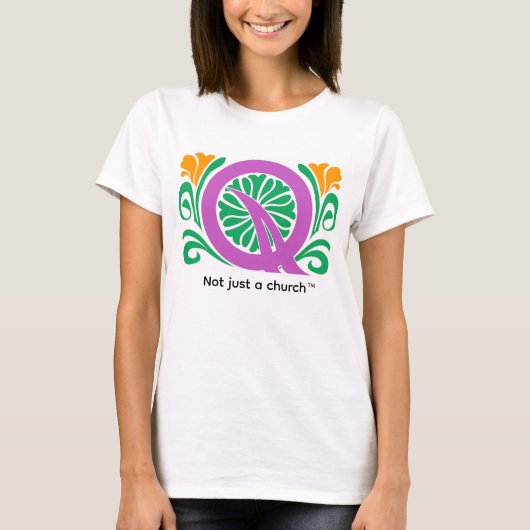 クエスト フローラル カラー Tシャツ (正面)