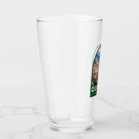 クエッタパキスタントラベルアートヴィンテージ タンブラーグラス (右)