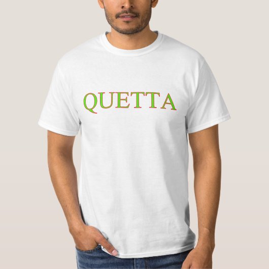 クエッタTシャツ Tシャツ (正面)