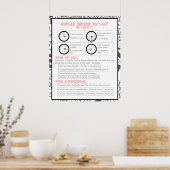 クエル・ヘア・エストイル？今何時だ？ ポスター (キッチン)