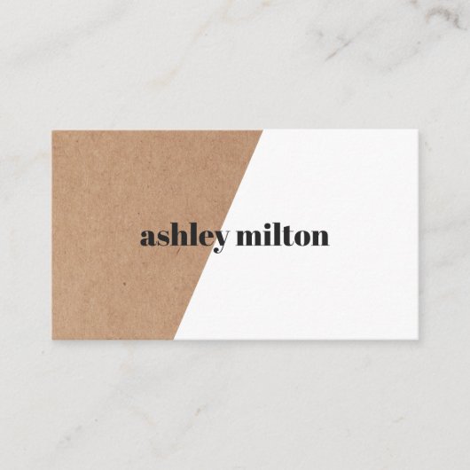 クエレガントラフェイクフトホワイト幾何はっきりしたコンサルタント 名刺 (正面)