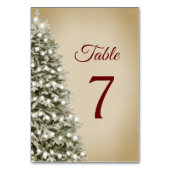 クエレガントラフト結婚の木 テーブルナンバー (正面)