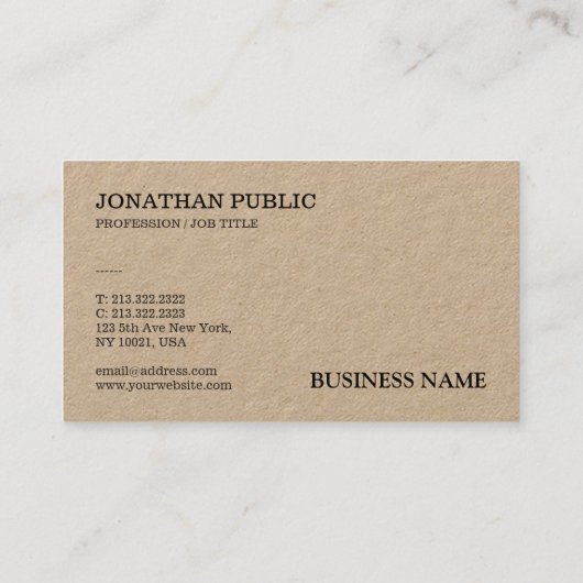 クエレガントラ実在フ紙プロフェッショナルテンプレート 名刺 (裏面)