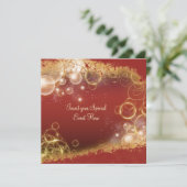 クエレガントリスマスパーティーフォーマル 招待状 (スタンド正面)