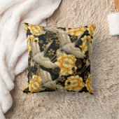 クエレガントレ日本のンと牡丹 クッション (ブランケット)