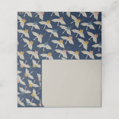 クエレガントレ日本のンツブルーウェディングパーティー プレイスカード (外部開封)