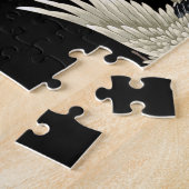 クエレガントレ日本のン芸術的の描写。 ジグソーパズル (側面)