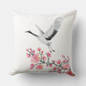 クエレガントレ日本のーンとさくらんぼ クッション (正面)