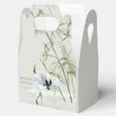 クエレガントレ日本のーン水彩竹 フェイバーボックス (オープン)