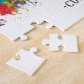 クエンカスペインのスカイライン ジグソーパズル (側面)