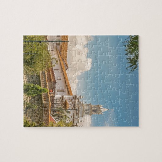 クエンカ、エクアドルの歴史的な中心 ジグソーパズル (横)