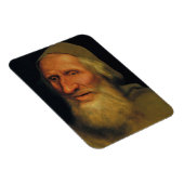 クエンティン・マシス – 老人の頭 マグネット (右側)