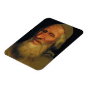 クエンティン・マシス – 老人の頭 マグネット (左側)