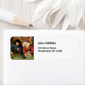 クエンティン・マシス - 貸金業者とその妻 ラベル (インサイチュ)