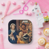 クエンティン・マッシス - 東方三博士の礼拝 ペーパープレート (パーティー)