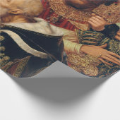 クエンティン・マッシス - 東方三博士の礼拝 ラッピングペーパー (角)