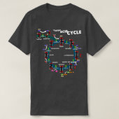 クエン酸回路 Tシャツ (デザイン正面)