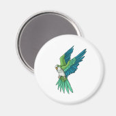 クエーカーのオウム製品 マグネット (正面/裏面)