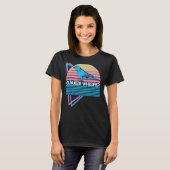 クエーカーウィスペラーパロットレトロ Tシャツ (正面フル)