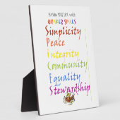 クエーカースパイス フォトプラーク (側面)