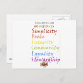 クエーカースパイス ポストカード (正面/裏面)