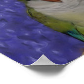 クエーカーパロットペアフレンドシップ引用文 ポスター (角)