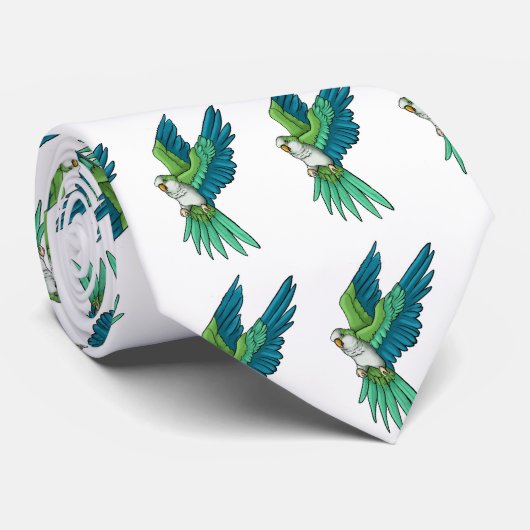 クエーカー教徒のオウムのタイ ネクタイ (ロール)