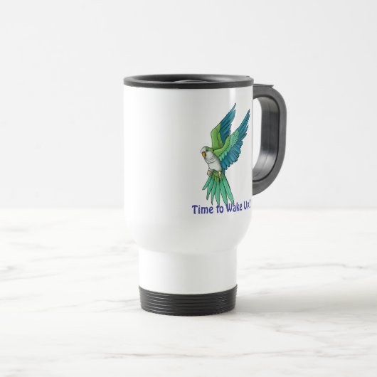 クエーカー教徒のオウムプロダクト トラベルマグ (正面右)