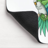 クエーカー教徒のオウムプロダクト マウスパッド (コーナー)