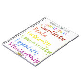 クエーカー教徒のスパイス ノートブック (左側)