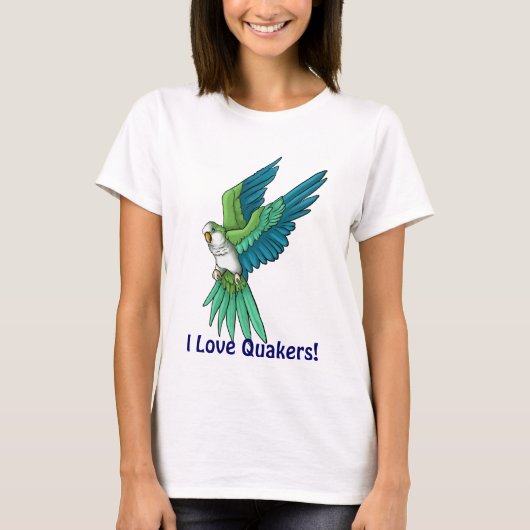 クエーカー教徒の上 Tシャツ (正面)