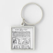 クエーカー教徒の夢 キーホルダー (正面)