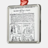 クエーカー教徒の夢 メタルオーナメント (左)