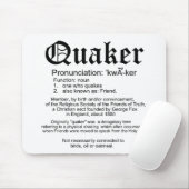クエーカー教徒の定義 マウスパッド (マウス)