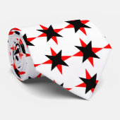 クエーカー教徒の星のタイ ネクタイ (ロール)