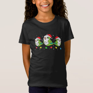 クエーカー·オロット·バード·クリスマス·ライトペット·おもしろいクリスマス Tシャツ