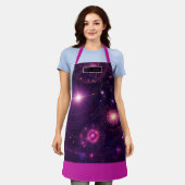 クエーサーの夢 エプロン (着用した状態)