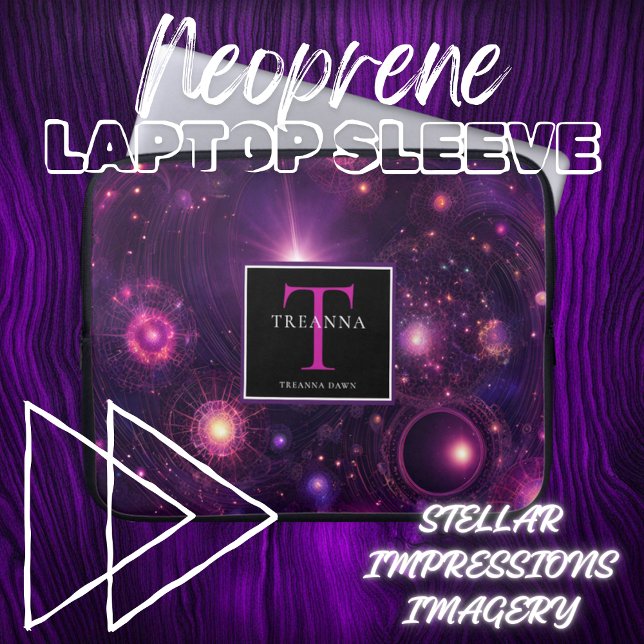 クエーサーの夢 ラップトップスリーブ (クリエイターアップロード済み)