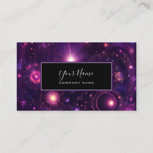 クエーサーの夢 名刺 (正面)