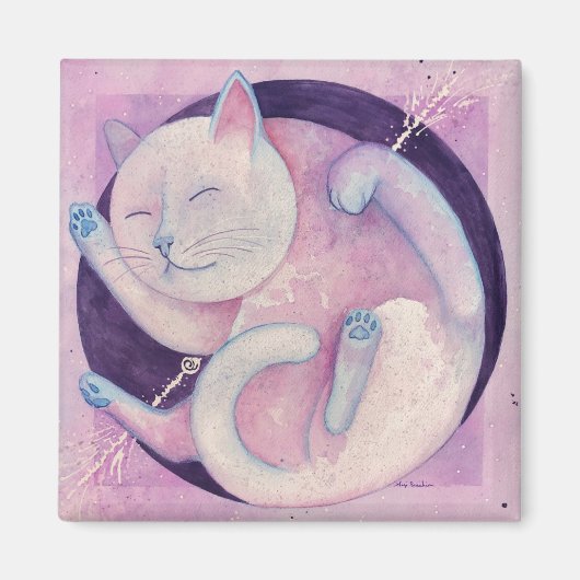 クエーサーキャットマグネット マグネット (正面)