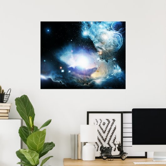 クエーサー ポスター (ホームオフィス)