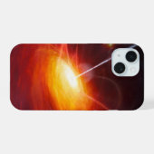 クエーサー iPhone 15ケース (裏面横)